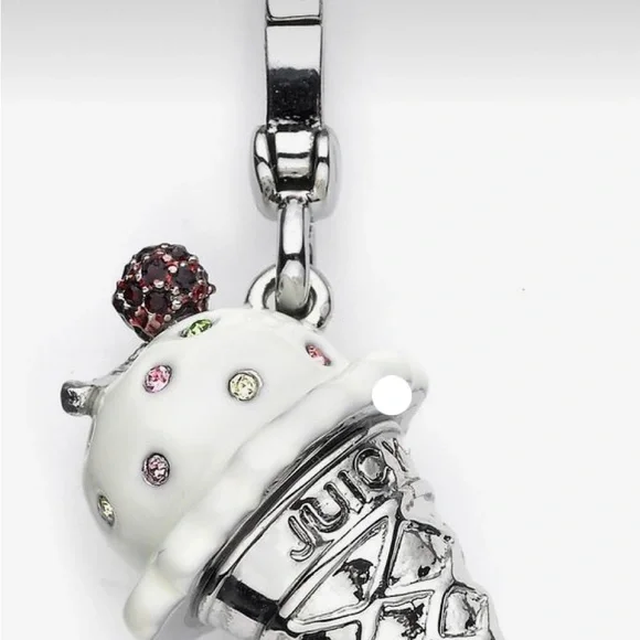 New juicy couture charm lipstick and ice cream and bike and ski goggles char - Picture 5 of 7